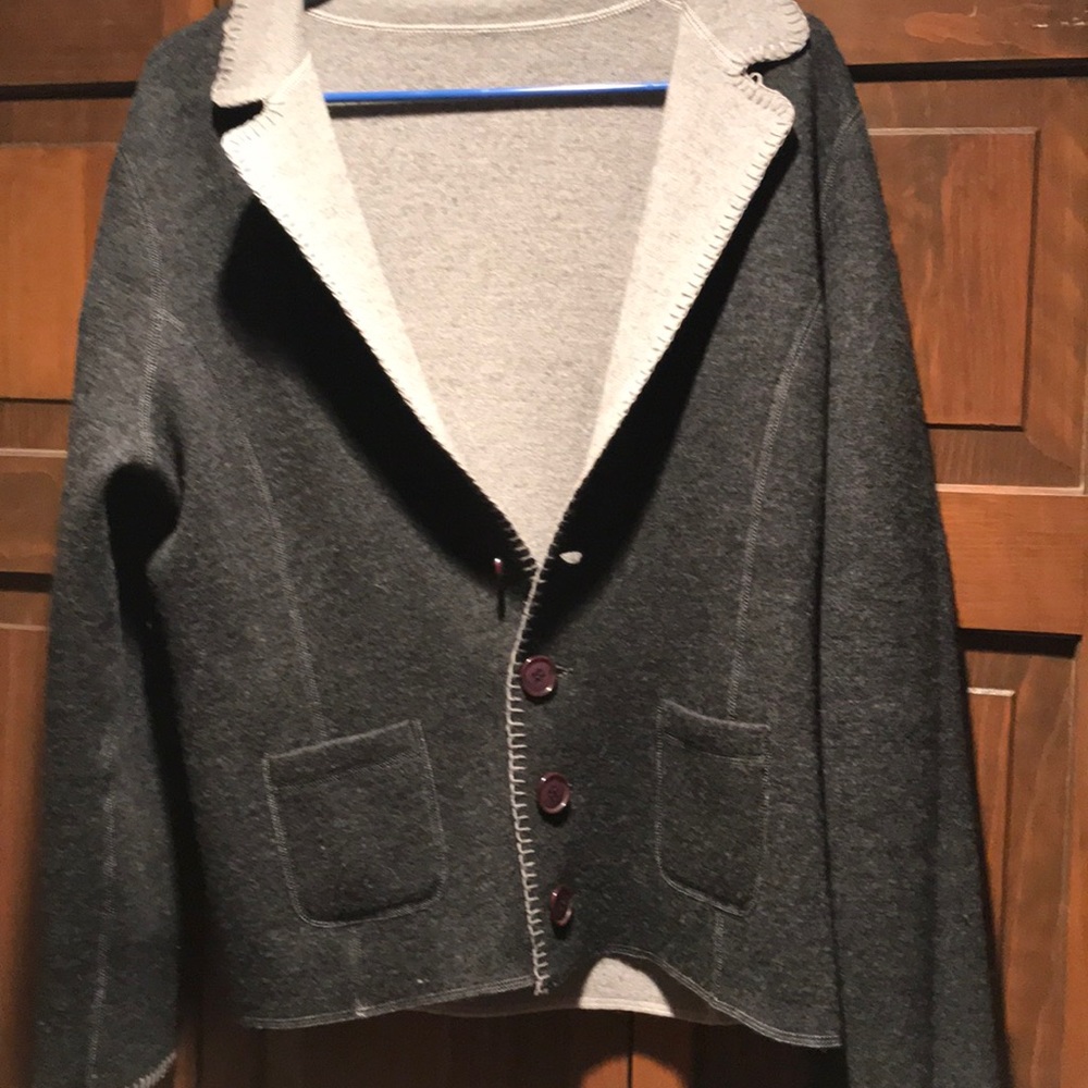 Austin Reed wool reversible jacket. - Picture 3 of 3